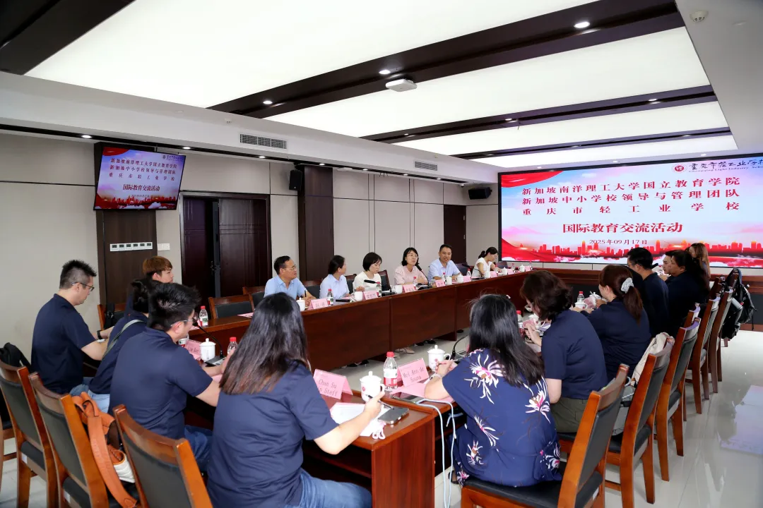 新加坡南洋理工大学国立教育学院代表团深度考察重庆设计之都 2 singapore delegation visits chongqing city of design 2